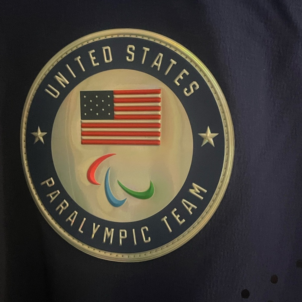 2024 Paris Nike Dri-Fit ADV Team USA Paralympic Team Full Zip Jacket Small NEW - Picture 5 of 12